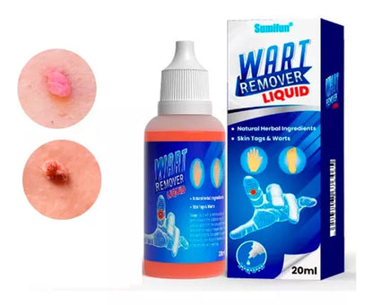 2X1 WART REMOVER LIQUID™ - SERUM REMOVEDOR DE VERRUGAS, LUNARES, MEZQUINOS, MARCAS EN LA PIEL