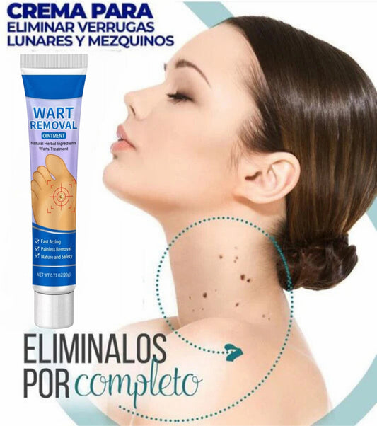 WART REMOVAL™ CREMA - ELIMINADOR DE VERRUGAS, LUNARES Y MARCAS EN LA PIEL